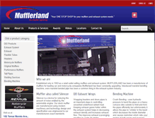 Tablet Screenshot of mufflerlandph.com